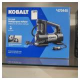 kobalt 12v multipurpose inflator (display)
