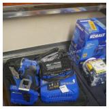 kobalt 24v 1/4ï¿½ impact w/ batt/chg (good)