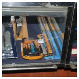 2 spyder drill bits & drill bit set (display)