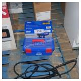 evo paint and stain sprayer and kids tool box