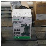 submersible sump pump