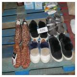 6 pairs of shoes asst. sizes