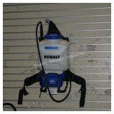 kobalt 40v chemical sprayer (battery in office)