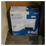 slimline infrared heater