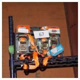 set of ratchet straps