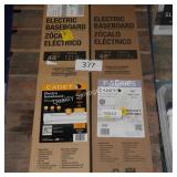 2- 48ï¿½ electric baseboards