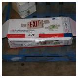 led emergency light combo