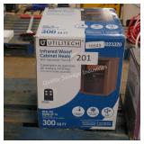 infrared wood cabinet heater