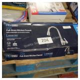 pull down kitchen faucet