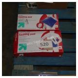 2 heating pads