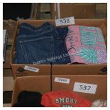 ctn of asst size clothes