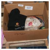 ctn of hats and toboggans