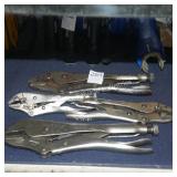 4 vice grips (display)