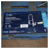 commercial style pull down kitchen faucet