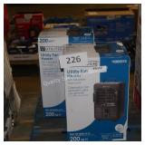 2 utility fan heaters