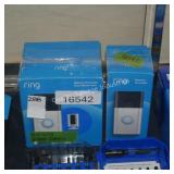 2 ring doorbell cameras (missing indoor camera)