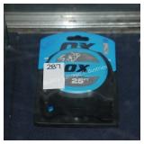 ox 25ï¿½ measuring tape (display)