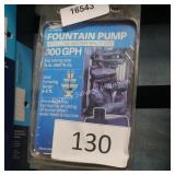 300gph fountain pump