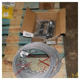 4 winch cables w hooks & winch tensioners