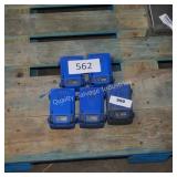 5 - 24v kobalt batteries - wont hold charge