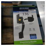 schlage front entry handle