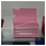 kobalt pink mini tool box (display)