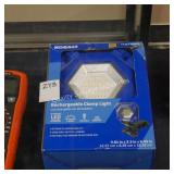 kobalt rechargeable clamp light (display)