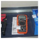 klein tools digital multimeter (display)