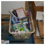 basket of houseware items