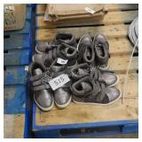 4 pair of asst. size shoes
