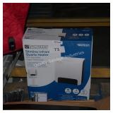 slimline infrared quartz heater