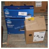 2 outdoor light fixtures