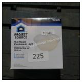 9' round light fixture