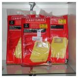 4pks craftsman collection bags (display)