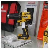 new 20v dewalt drill - tool only (display)