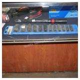 12pc kobalt 1/2' impact socket set (display)