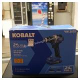 kobalt 24v 1/2' derill w/ batt/chg (display)