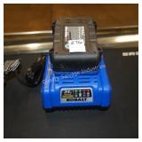 kobalt 24v battery & charger - works (display)