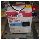 masterforge vent free wall heater