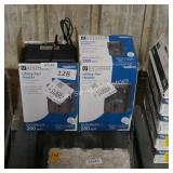 2 utility fan heaters