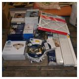 skid of houseware items