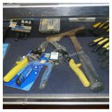 kobalt hatchet & snips (display)