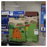 gator sand belt & sanding sheets (display)