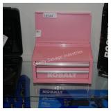 pink kobalt mini toolbox (display)