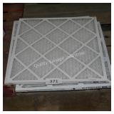 3-25x25x1 air filters