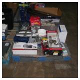 skid of houseware items