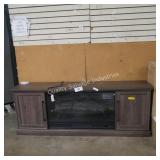 72" electric fireplace