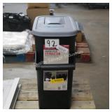 charcoal storage bin (handle broke)