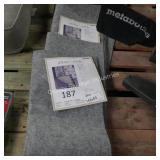 2 allen+roth rug pads