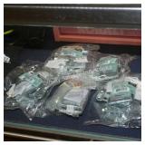 5pks double hinge hasps (display)